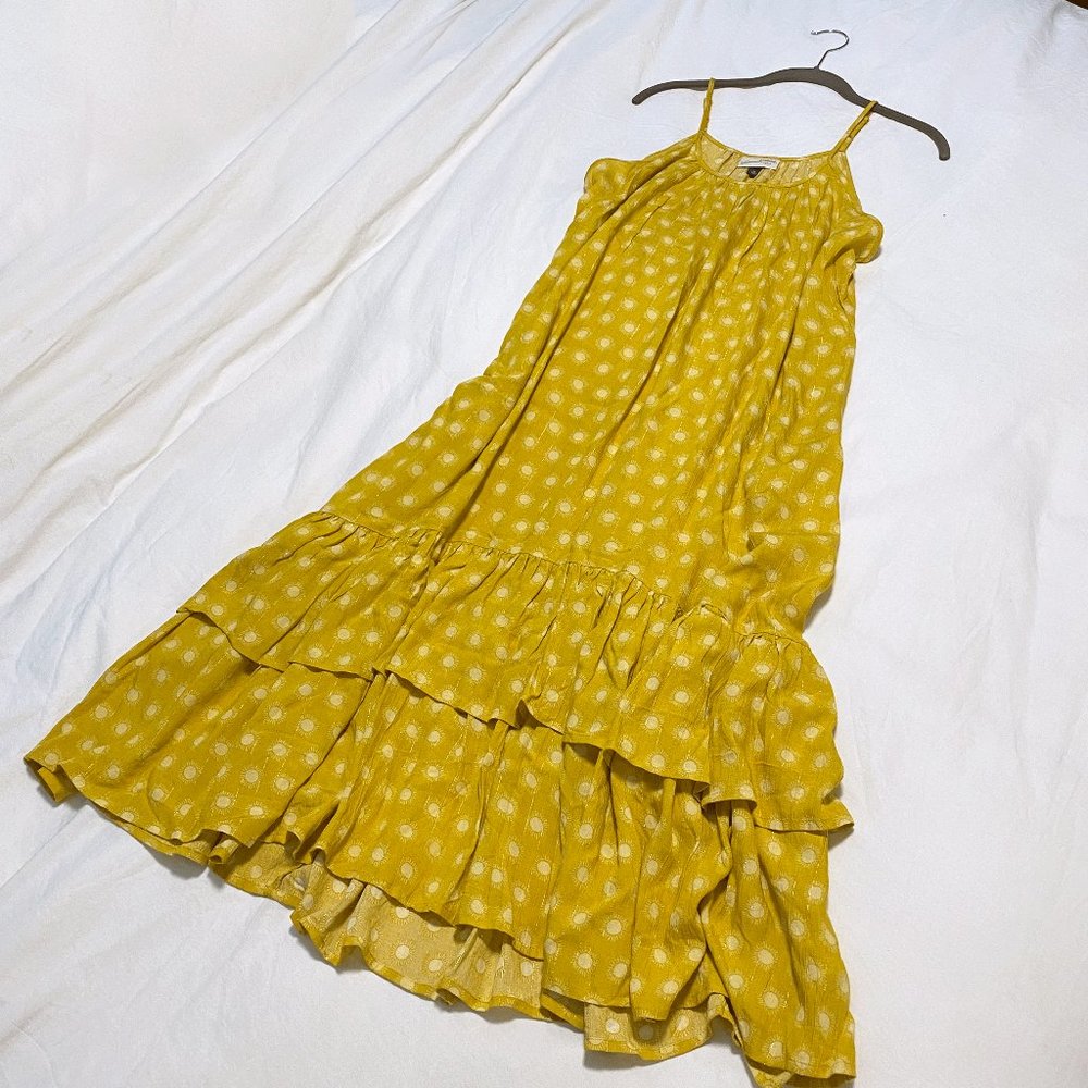 Universal Thread Yellow Midi-Sundress